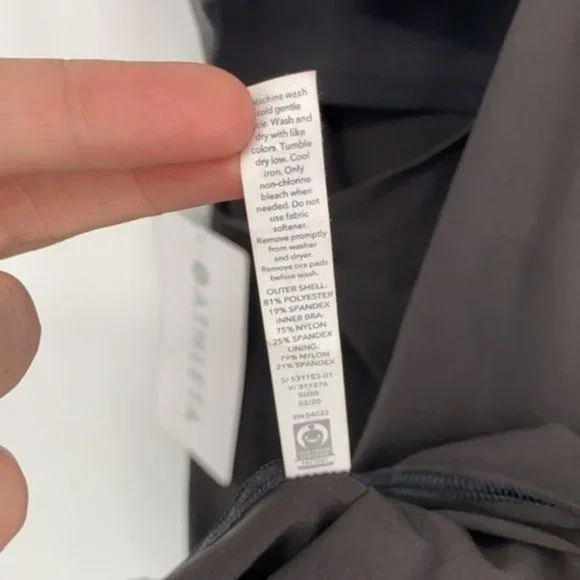 NWT Athleta Solace Support Top - Picture 5 of 5